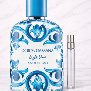 perfume light blue capri